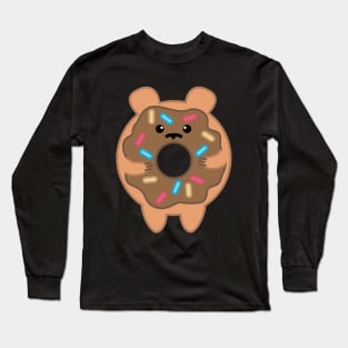 Funny donut Long Sleeve T-Shirt